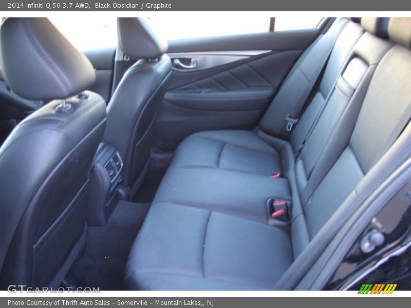 Black Obsidian / Graphite 2014 Infiniti Q 50 3.7 AWD