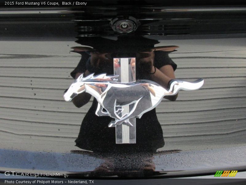 Black / Ebony 2015 Ford Mustang V6 Coupe