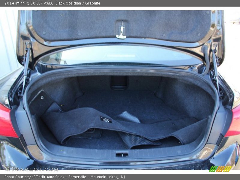 Black Obsidian / Graphite 2014 Infiniti Q 50 3.7 AWD