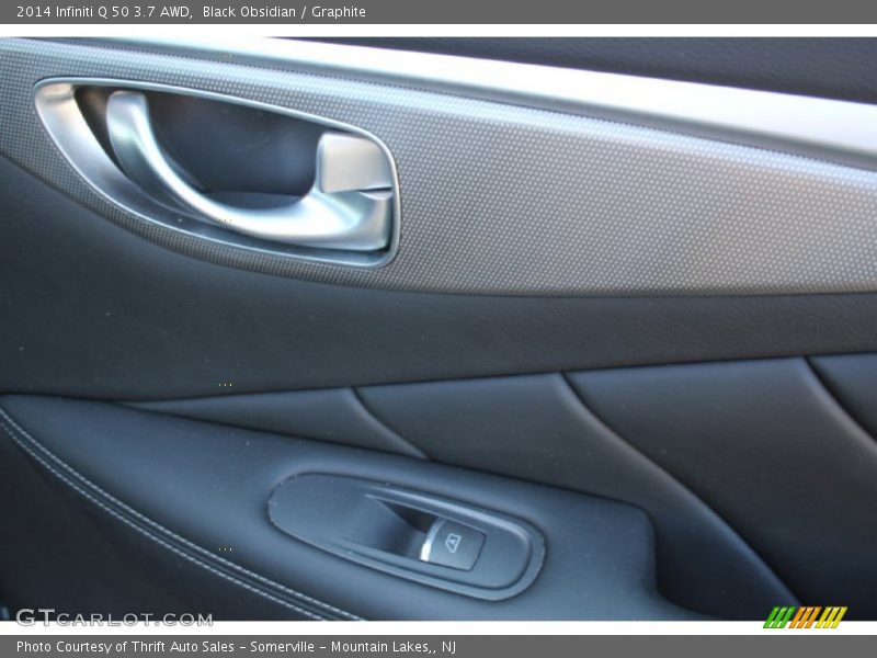 Black Obsidian / Graphite 2014 Infiniti Q 50 3.7 AWD