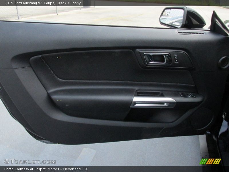Black / Ebony 2015 Ford Mustang V6 Coupe