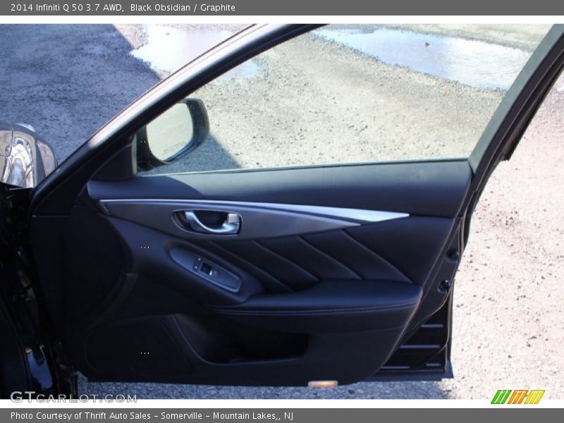 Black Obsidian / Graphite 2014 Infiniti Q 50 3.7 AWD