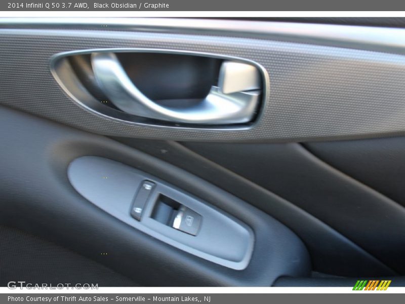 Black Obsidian / Graphite 2014 Infiniti Q 50 3.7 AWD
