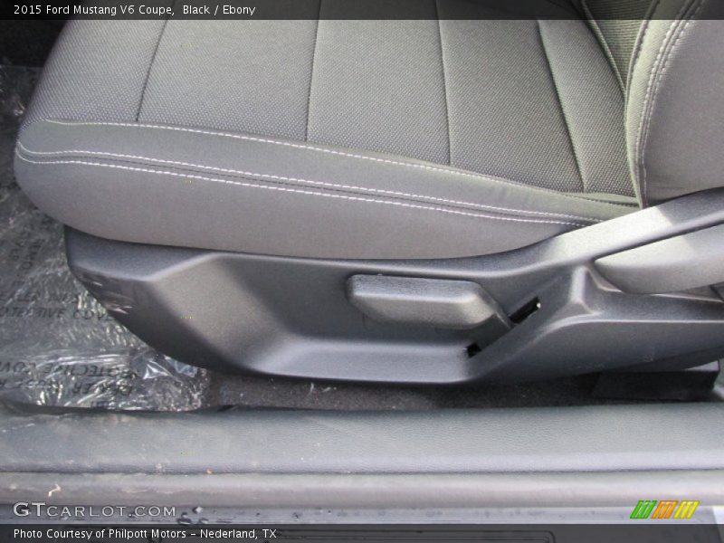 Black / Ebony 2015 Ford Mustang V6 Coupe