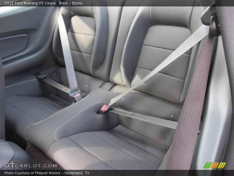 Black / Ebony 2015 Ford Mustang V6 Coupe