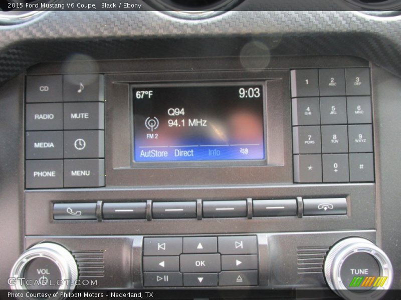 Black / Ebony 2015 Ford Mustang V6 Coupe