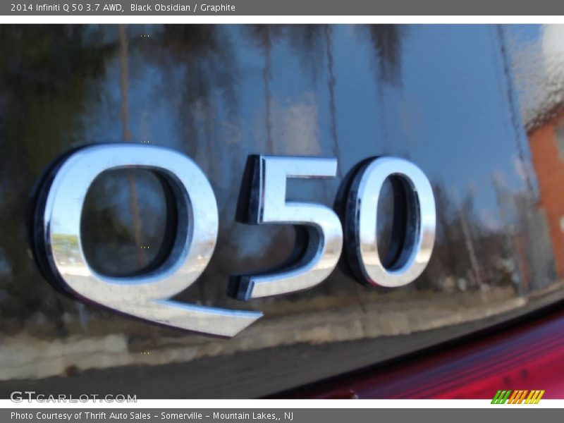 Black Obsidian / Graphite 2014 Infiniti Q 50 3.7 AWD