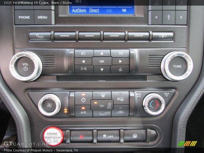 Black / Ebony 2015 Ford Mustang V6 Coupe