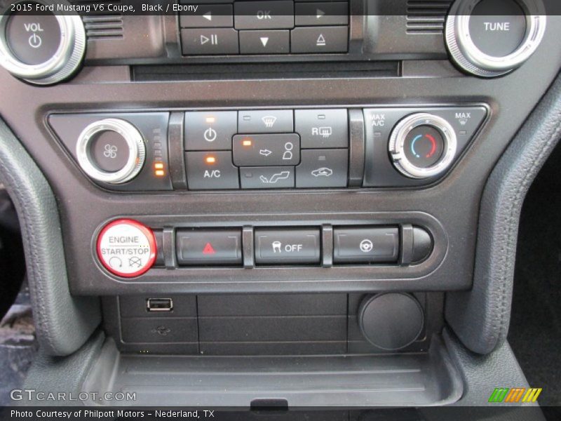 Black / Ebony 2015 Ford Mustang V6 Coupe
