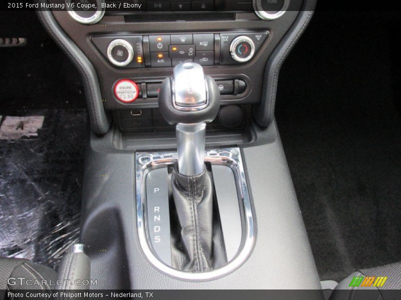 Black / Ebony 2015 Ford Mustang V6 Coupe