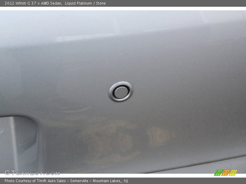 Liquid Platinum / Stone 2012 Infiniti G 37 x AWD Sedan