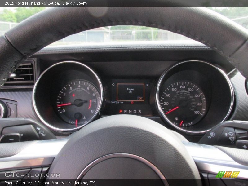Black / Ebony 2015 Ford Mustang V6 Coupe