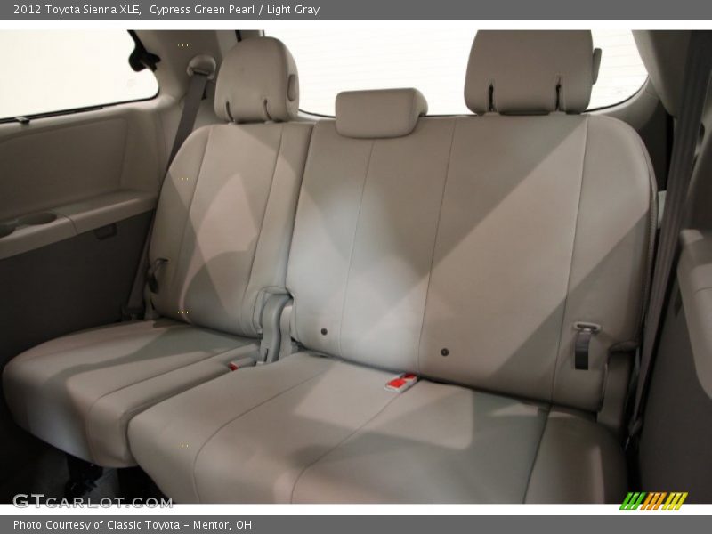 Cypress Green Pearl / Light Gray 2012 Toyota Sienna XLE