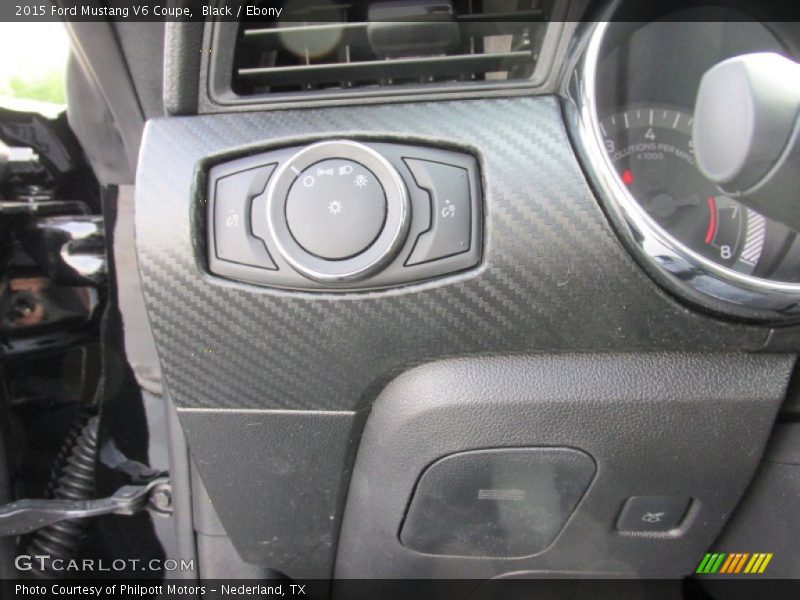Black / Ebony 2015 Ford Mustang V6 Coupe