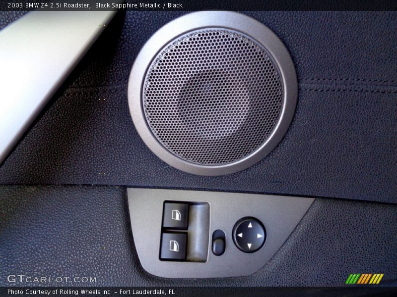 Controls of 2003 Z4 2.5i Roadster