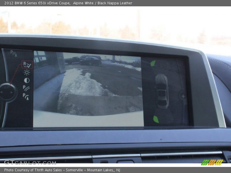Alpine White / Black Nappa Leather 2012 BMW 6 Series 650i xDrive Coupe
