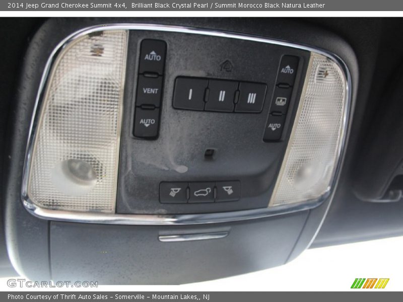 Brilliant Black Crystal Pearl / Summit Morocco Black Natura Leather 2014 Jeep Grand Cherokee Summit 4x4
