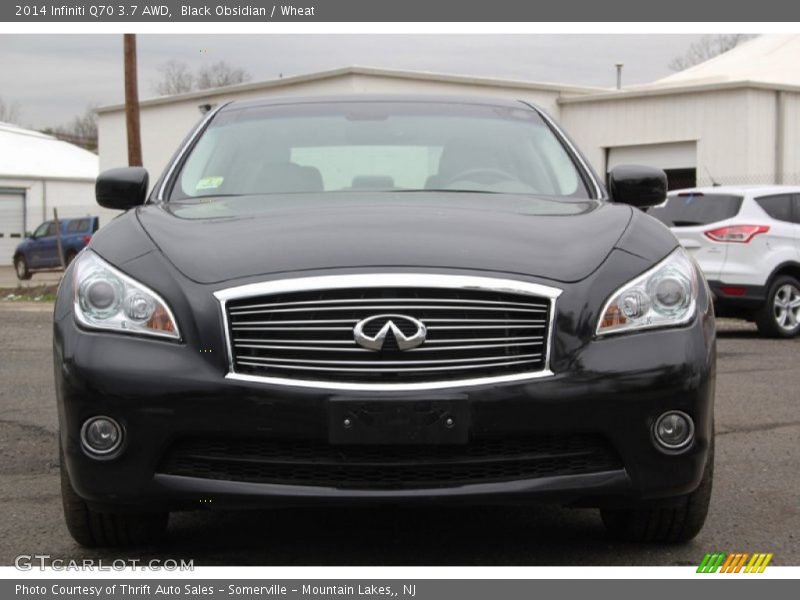 Black Obsidian / Wheat 2014 Infiniti Q70 3.7 AWD