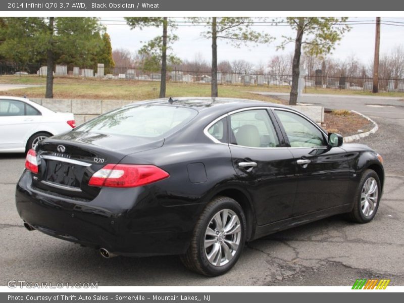 Black Obsidian / Wheat 2014 Infiniti Q70 3.7 AWD