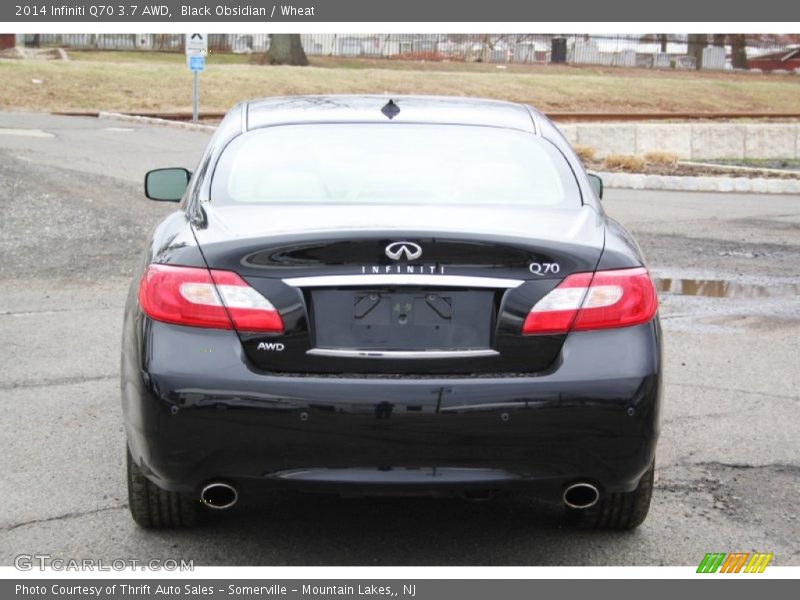 Black Obsidian / Wheat 2014 Infiniti Q70 3.7 AWD