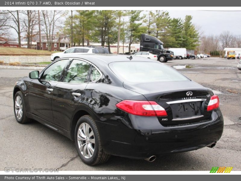 Black Obsidian / Wheat 2014 Infiniti Q70 3.7 AWD