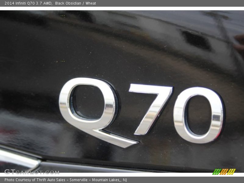 Black Obsidian / Wheat 2014 Infiniti Q70 3.7 AWD