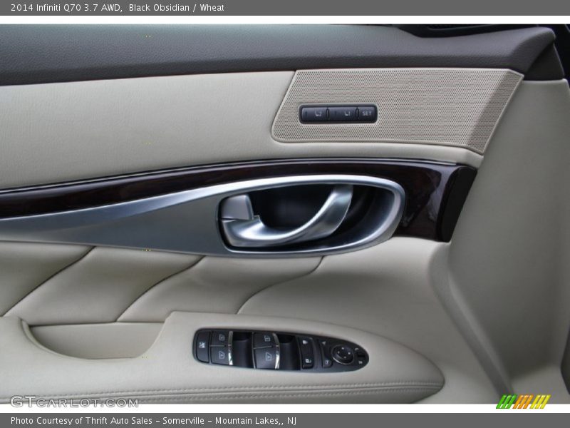 Black Obsidian / Wheat 2014 Infiniti Q70 3.7 AWD