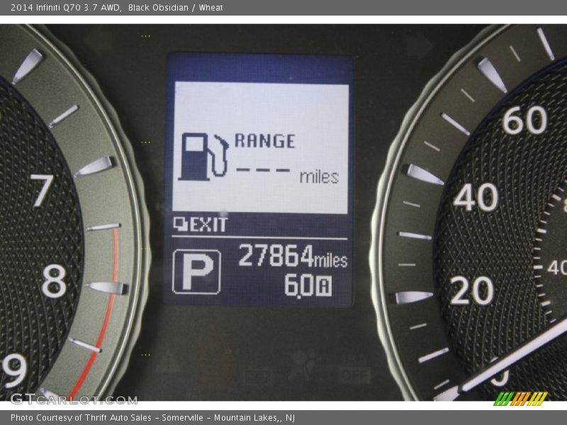 Black Obsidian / Wheat 2014 Infiniti Q70 3.7 AWD