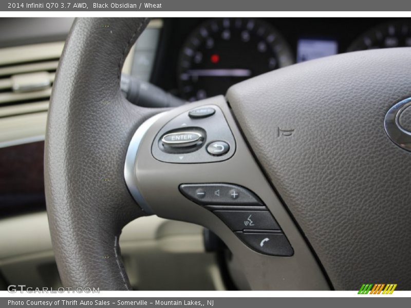 Black Obsidian / Wheat 2014 Infiniti Q70 3.7 AWD