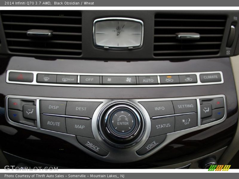 Black Obsidian / Wheat 2014 Infiniti Q70 3.7 AWD