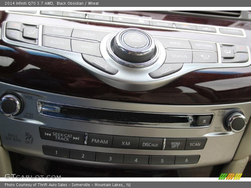 Black Obsidian / Wheat 2014 Infiniti Q70 3.7 AWD