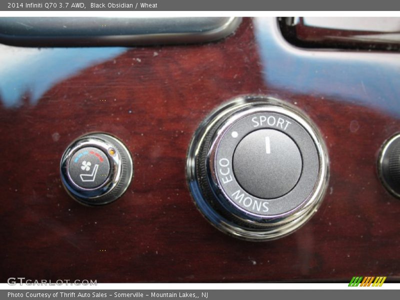 Black Obsidian / Wheat 2014 Infiniti Q70 3.7 AWD