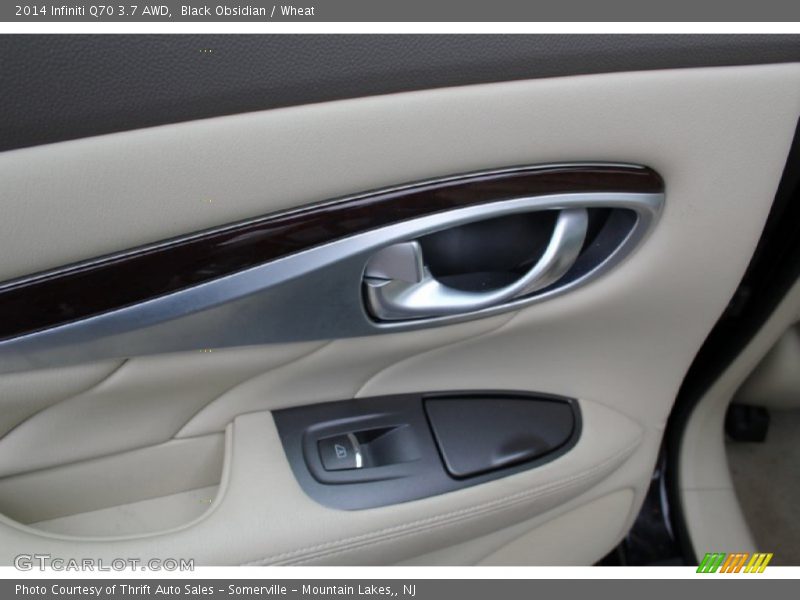 Black Obsidian / Wheat 2014 Infiniti Q70 3.7 AWD
