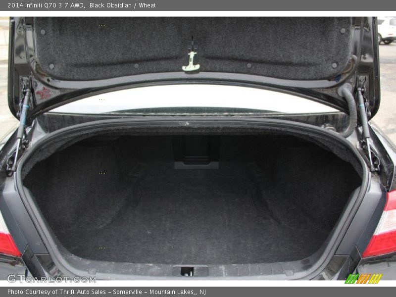 Black Obsidian / Wheat 2014 Infiniti Q70 3.7 AWD