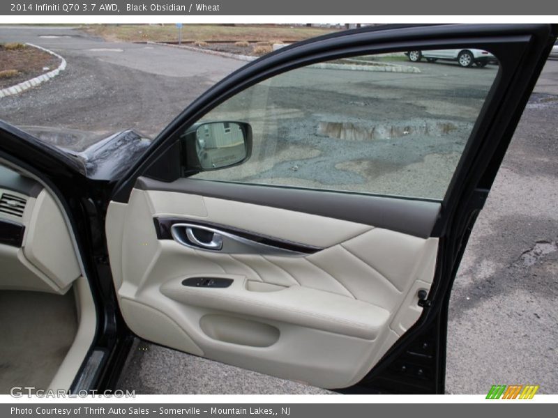 Black Obsidian / Wheat 2014 Infiniti Q70 3.7 AWD