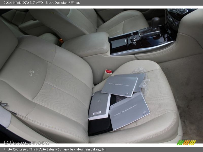 Black Obsidian / Wheat 2014 Infiniti Q70 3.7 AWD