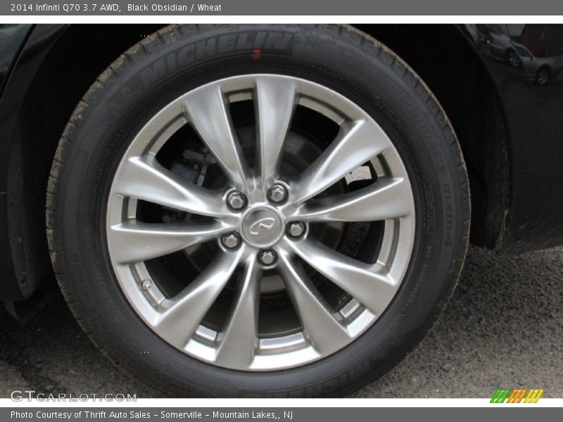 Black Obsidian / Wheat 2014 Infiniti Q70 3.7 AWD