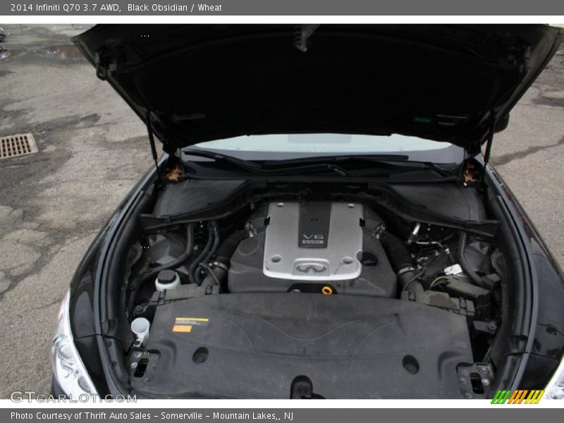 Black Obsidian / Wheat 2014 Infiniti Q70 3.7 AWD