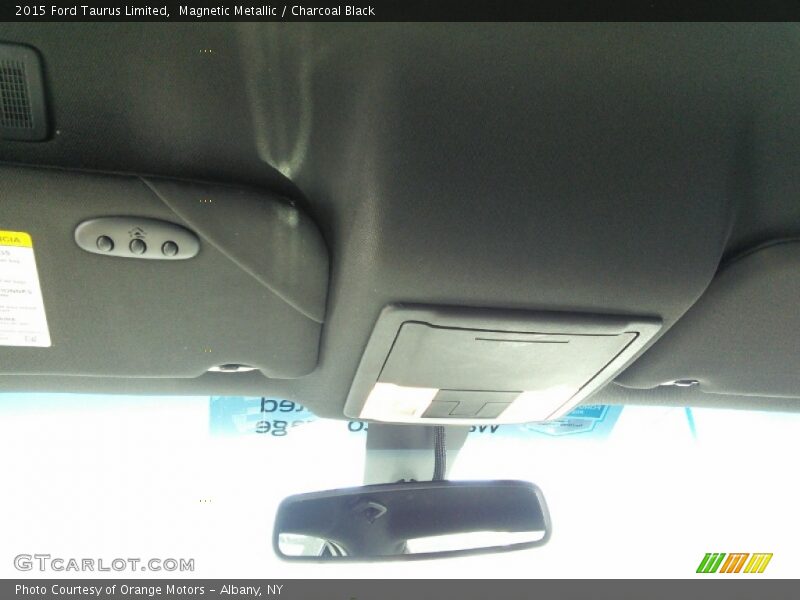 Magnetic Metallic / Charcoal Black 2015 Ford Taurus Limited