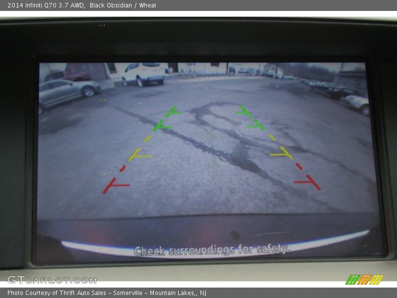 Black Obsidian / Wheat 2014 Infiniti Q70 3.7 AWD