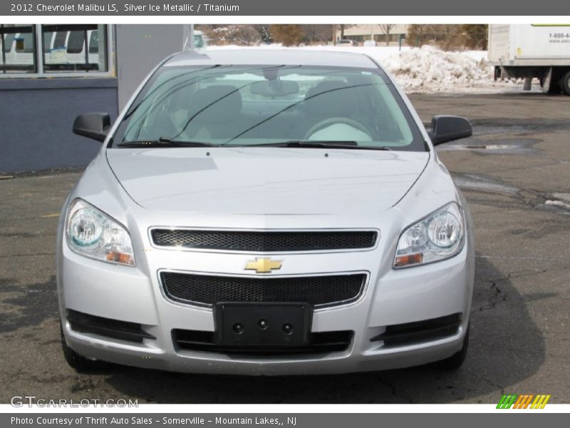 Silver Ice Metallic / Titanium 2012 Chevrolet Malibu LS