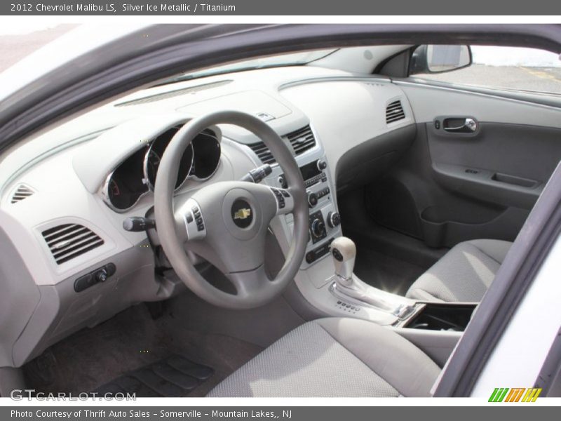 Silver Ice Metallic / Titanium 2012 Chevrolet Malibu LS