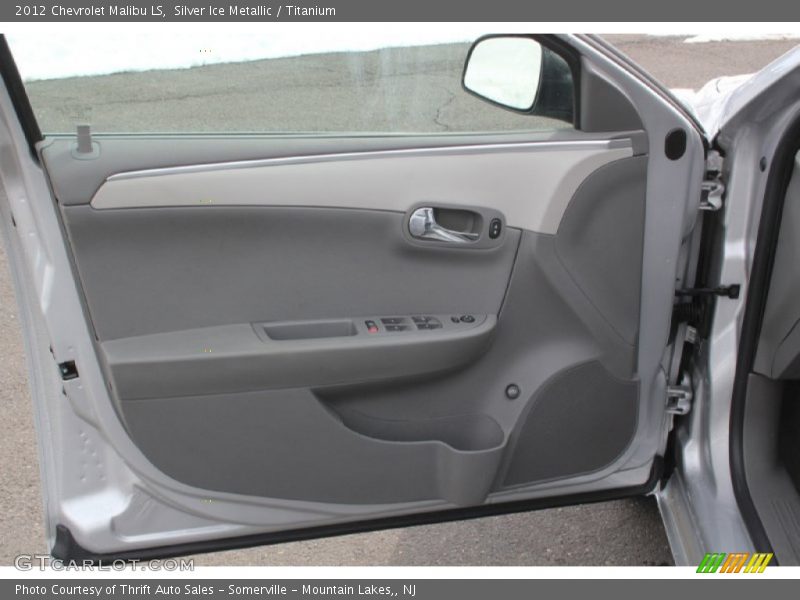 Silver Ice Metallic / Titanium 2012 Chevrolet Malibu LS
