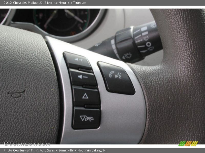 Silver Ice Metallic / Titanium 2012 Chevrolet Malibu LS