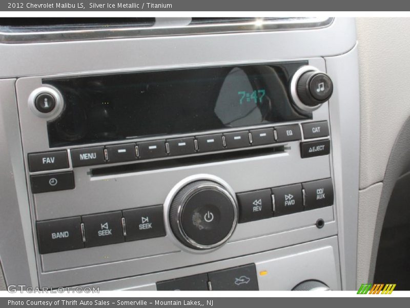 Silver Ice Metallic / Titanium 2012 Chevrolet Malibu LS