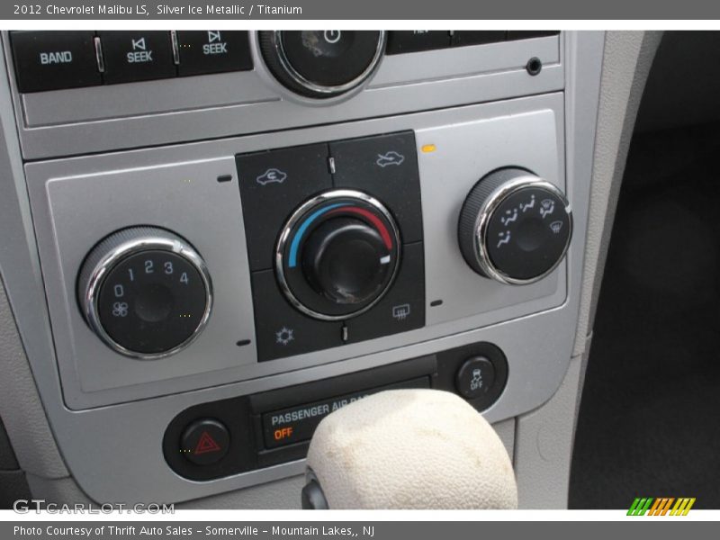 Silver Ice Metallic / Titanium 2012 Chevrolet Malibu LS