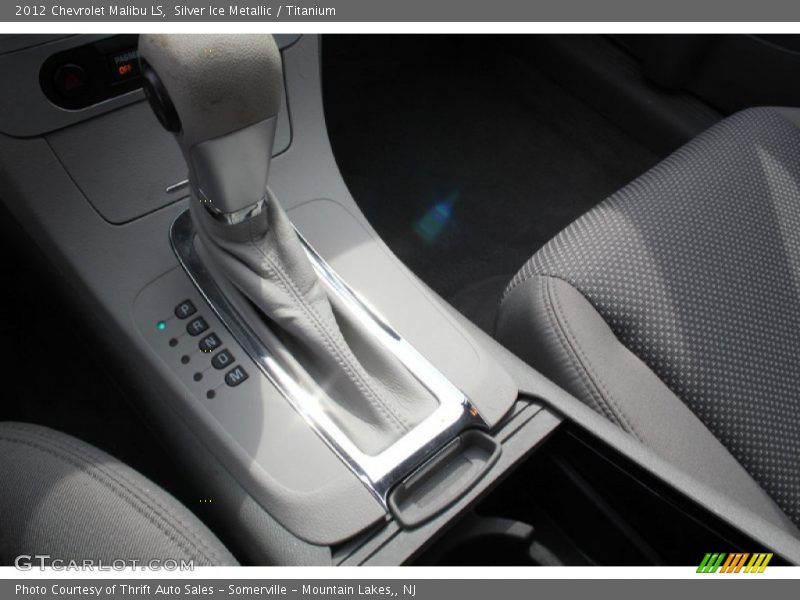 Silver Ice Metallic / Titanium 2012 Chevrolet Malibu LS