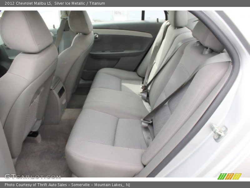 Silver Ice Metallic / Titanium 2012 Chevrolet Malibu LS