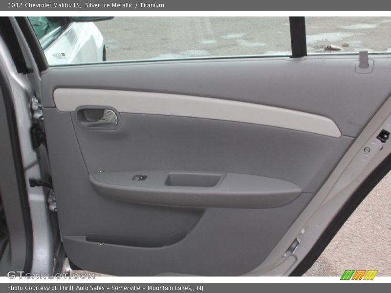 Silver Ice Metallic / Titanium 2012 Chevrolet Malibu LS