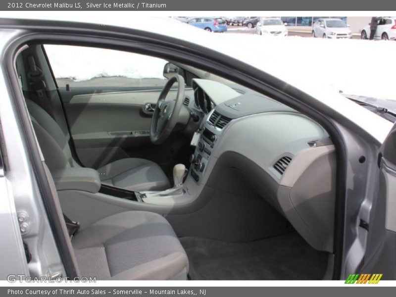 Silver Ice Metallic / Titanium 2012 Chevrolet Malibu LS